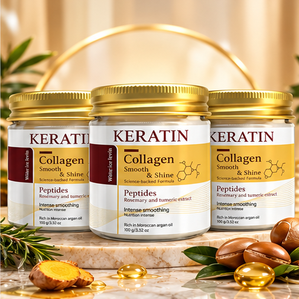 KeraSilk Máscara Capilar de Queratina e Colagénio – 100g