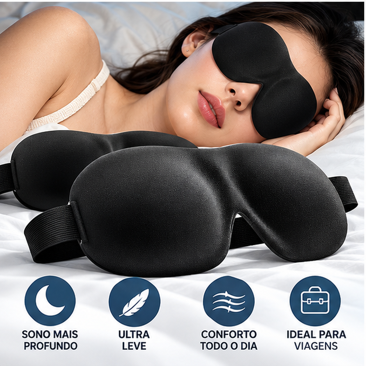 SoftDream 3D Máscara de Dormir