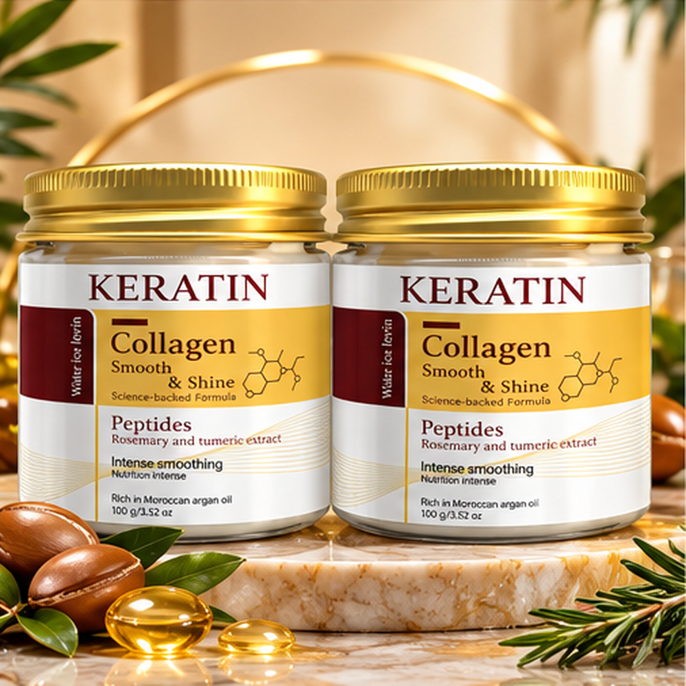 KeraSilk Máscara Capilar de Queratina e Colagénio – 100g