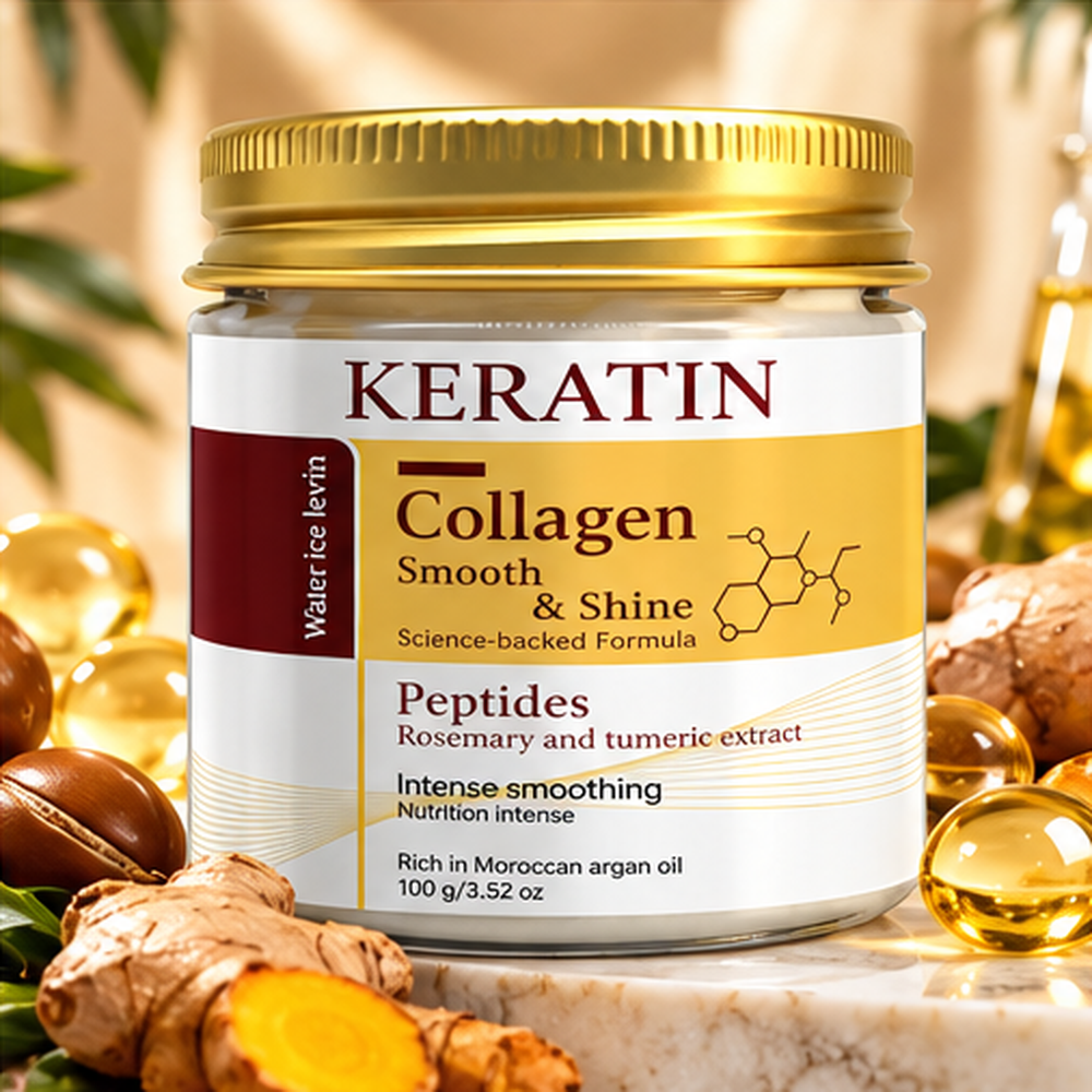 KeraSilk Máscara Capilar de Queratina e Colagénio – 100g
