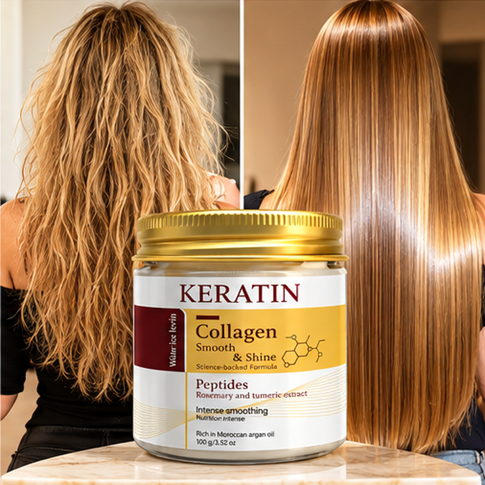 KeraSilk Máscara Capilar de Queratina e Colagénio – 100g