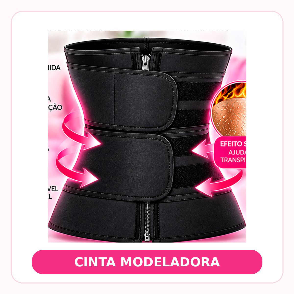 ShapeFit - Cinta Modeladora Esportiva