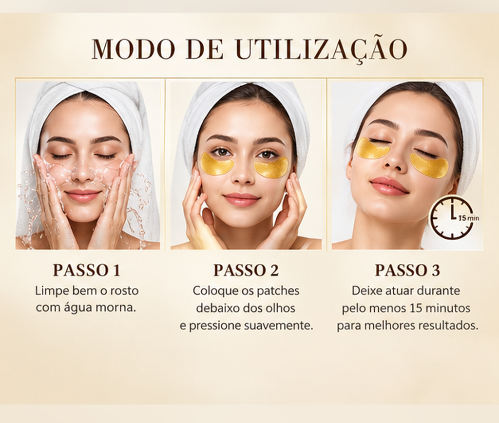 Bella Golden Care - Máscara de Olho