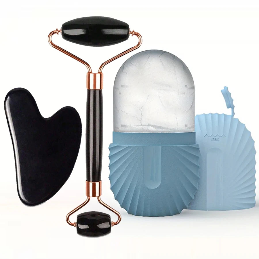 IceGlow Kit de Massagem Facial Refrescante
