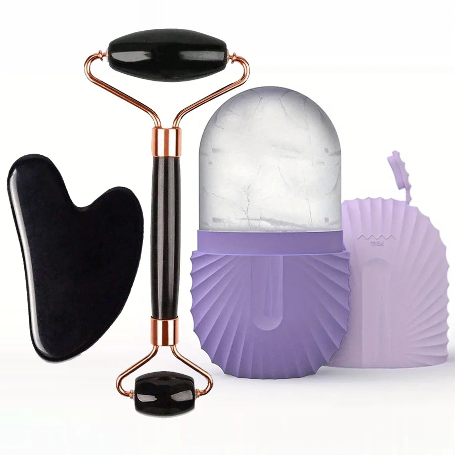 IceGlow Kit de Massagem Facial Refrescante