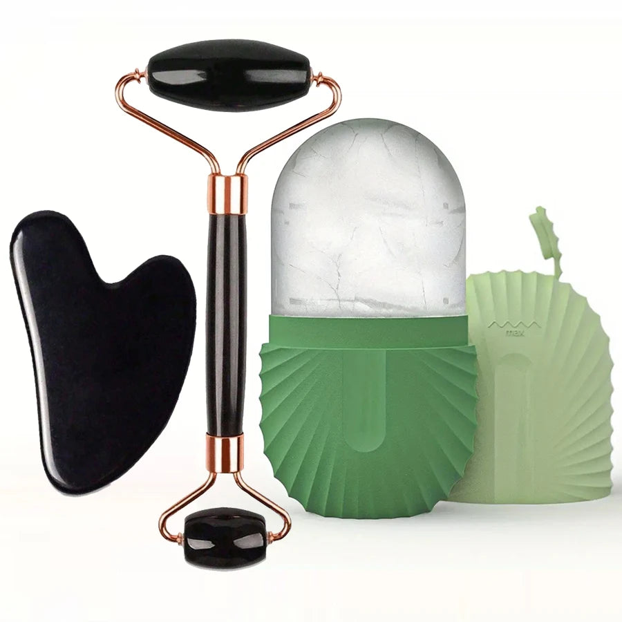 IceGlow Kit de Massagem Facial Refrescante