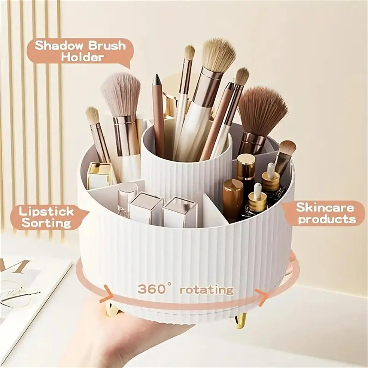 Makeup Organizer - Porta-Maquiagem 360°