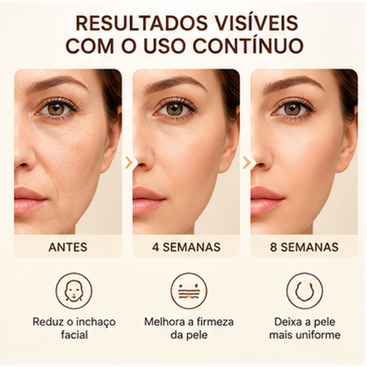 Pincel de Maquilhagem BeautyTouch Aplicação Suave e Uniforme