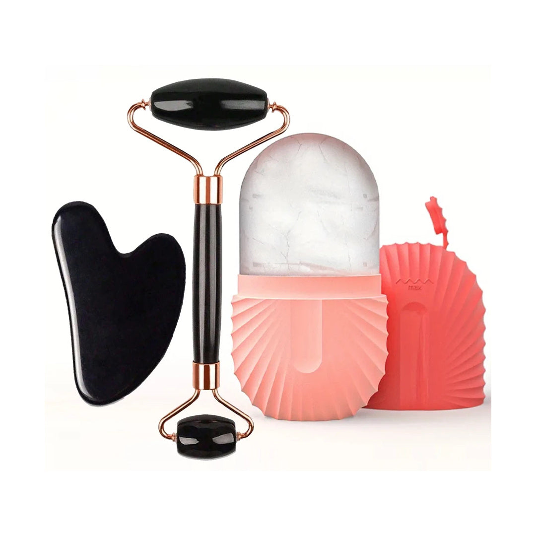 IceGlow Kit de Massagem Facial Refrescante