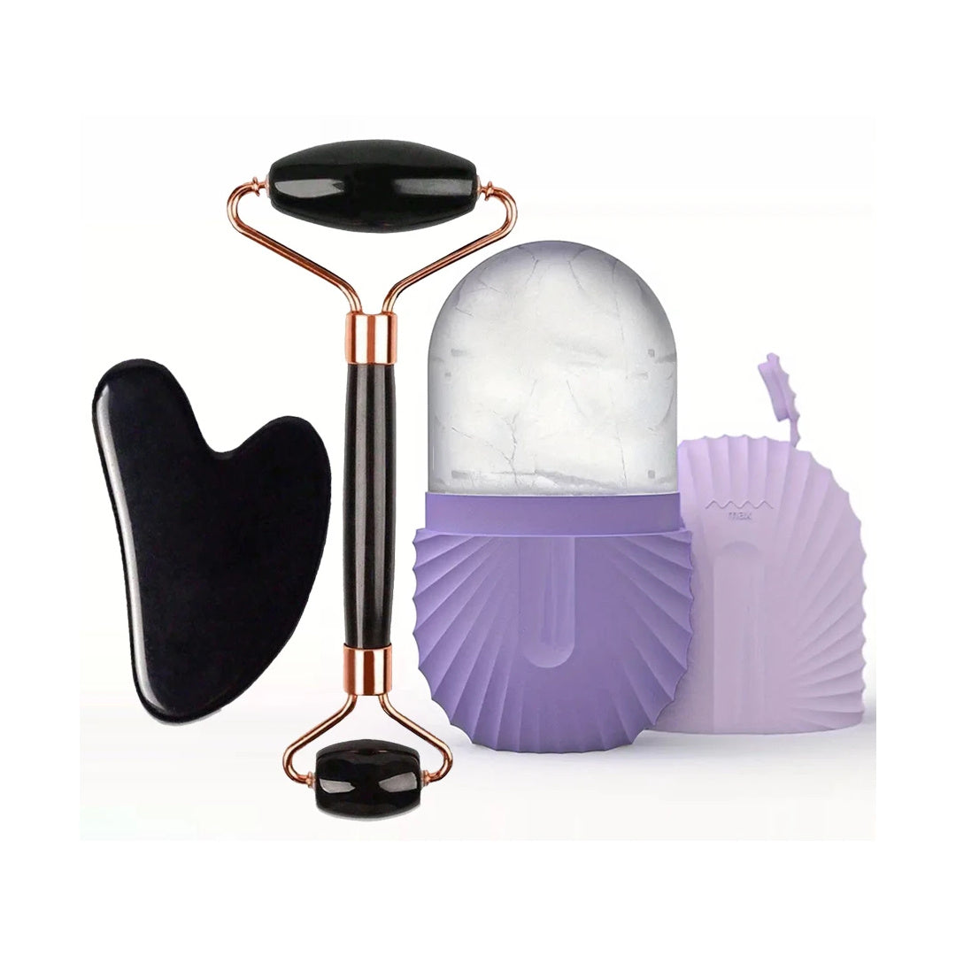 IceGlow Kit de Massagem Facial Refrescante